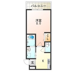 フジパレス長居西Ⅰ番館の物件間取画像